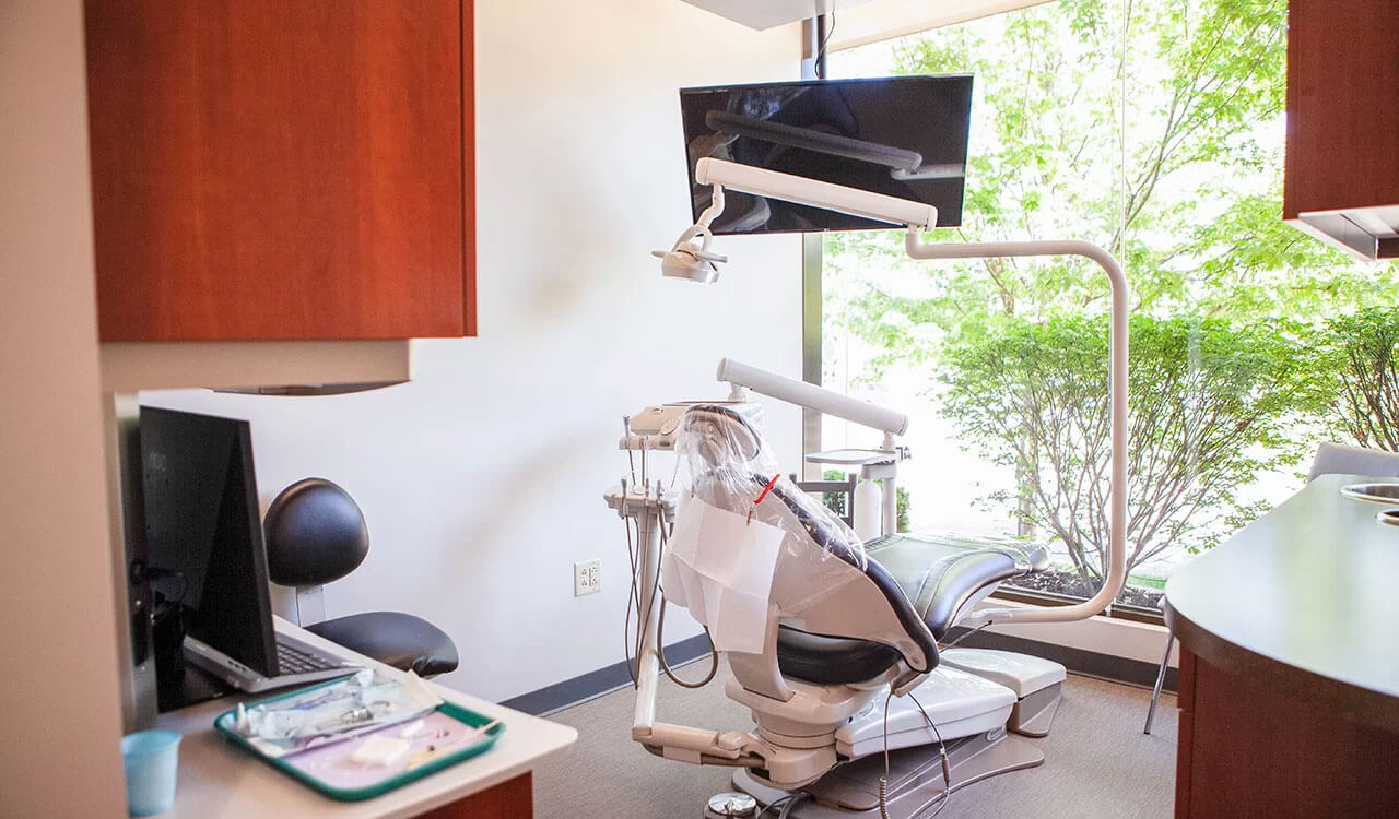 E-Care Dentistry's patient chair